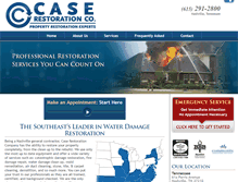 Tablet Screenshot of caserestoration.com